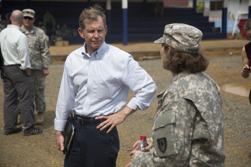 Assistant Secretary of Defense Michael Lumpkin Visits Liberia