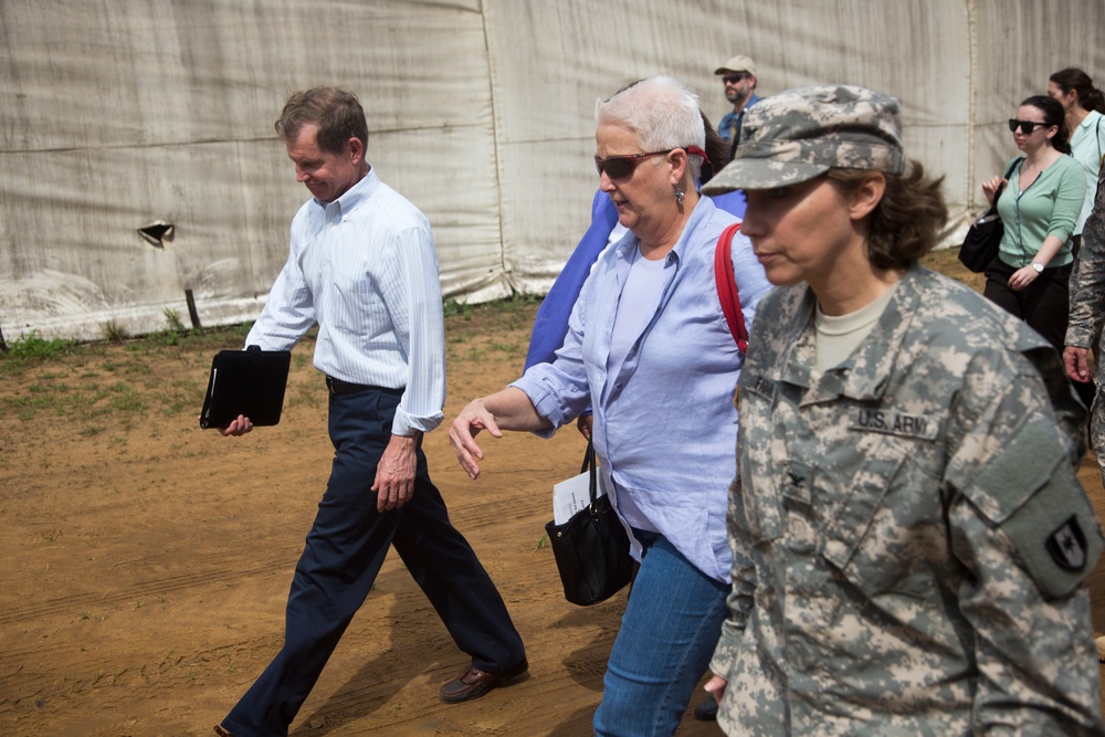 Assistant Secretary of Defense Michael Lumpkin visits Liberia