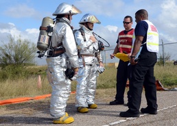 NAS Kingsville conducts fuel spill exercise
