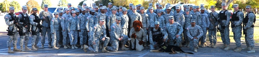 Crossing The Line: 93rd Military Police Battalion hold “Thin Blue Line” Ceremony