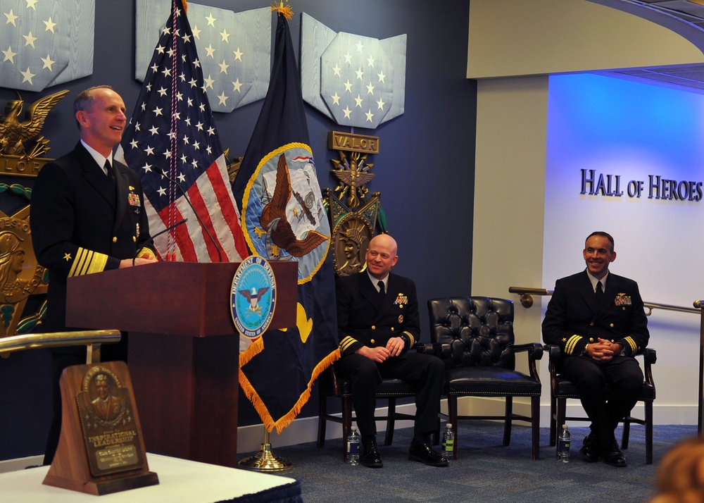 Vice Adm. James Stockdale Leadership Award ceremony