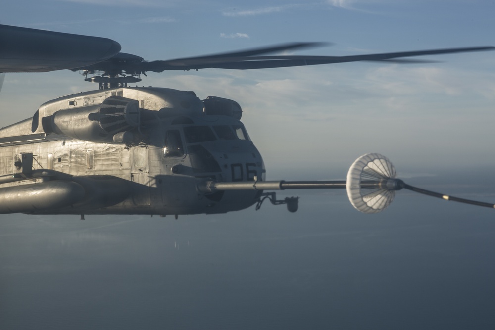 VMGR-252 Rotary Wing Aerial Refuel Exercise