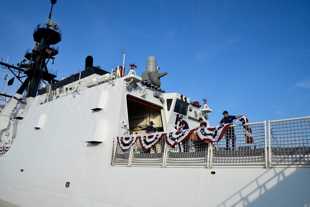 CGC Hamilton commissioning ceremony rehearsal