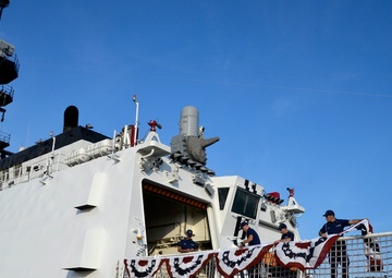 CGC Hamilton commissioning ceremony rehearsal