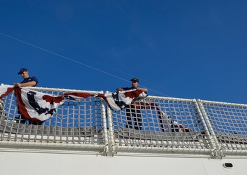 CGC Hamilton commissioning ceremony rehearsal