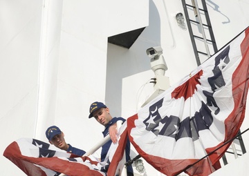 CGC Hamilton commissioning ceremony rehearsal