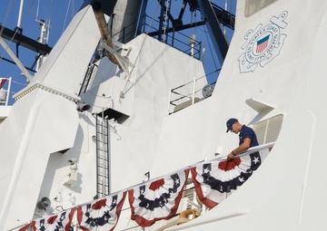 CGC Hamilton commissioning ceremony rehearsal