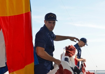 CGC Hamilton commissioning ceremony rehearsal