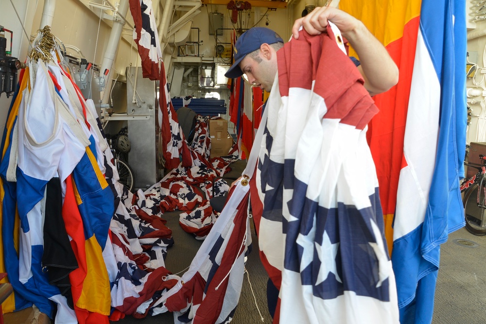 CGC Hamilton commissioning ceremony rehearsal