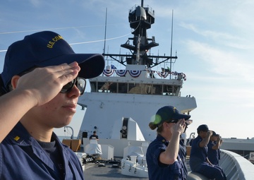 CGC Hamilton commissioning ceremony rehearsal