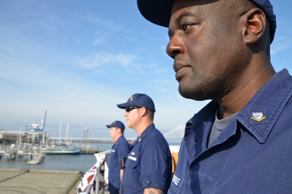 CGC Hamilton commissioning ceremony rehearsal