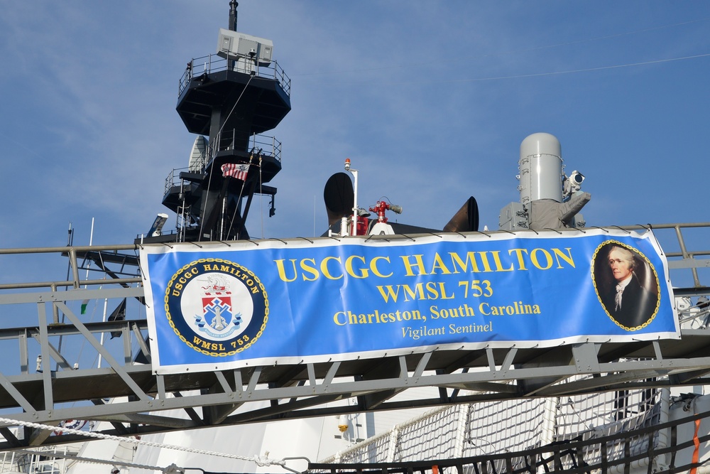 CGC Hamilton commissioning ceremony rehearsal