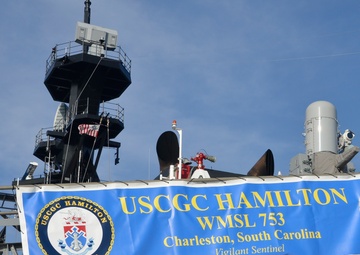 CGC Hamilton commissioning ceremony rehearsal