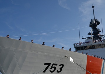 CGC Hamilton commissioning ceremony rehearsal