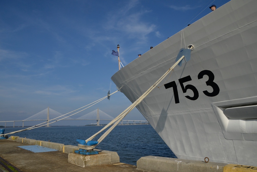 CGC Hamilton commissioning ceremony rehearsal