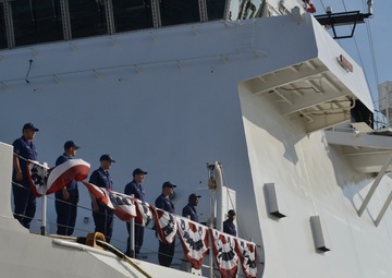 CGC Hamilton commissioning ceremony rehearsal