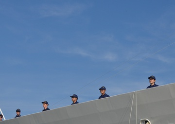 CGC Hamilton commissioning ceremony rehearsal