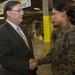 US Acting Assistant Secretary of Defense for Logistics and Materiel Readiness, Mr. Paul Peters, visits 2D MLG Marines