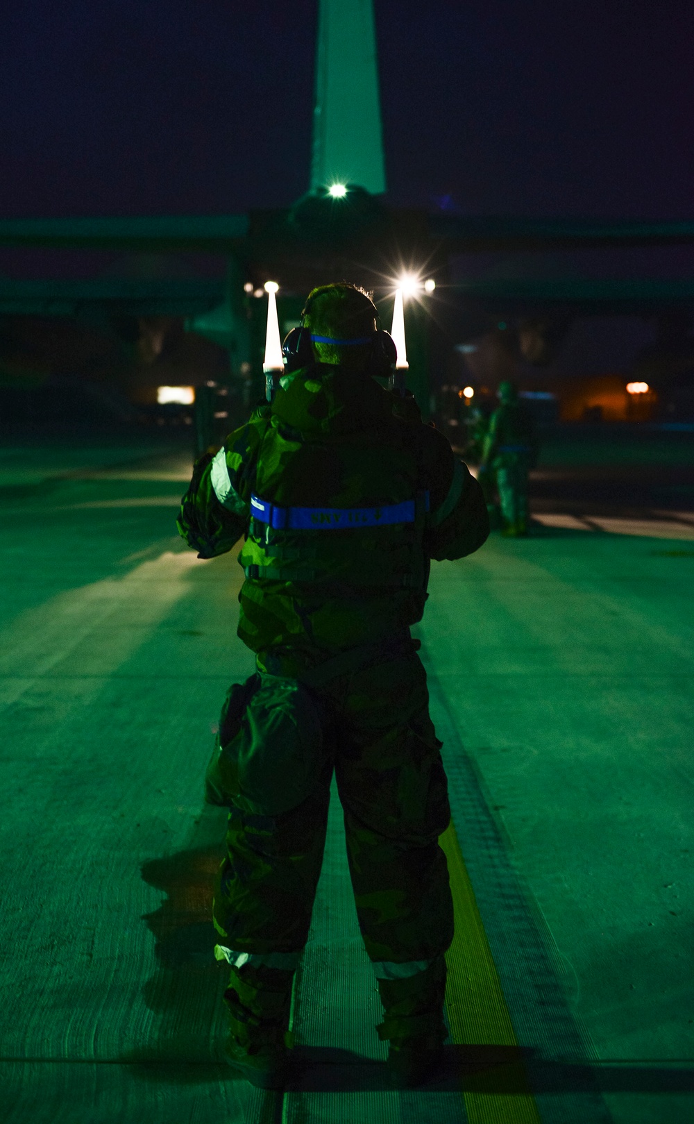 Team Osan receives follow-on forces, cargo for exercise Beverly Bulldog 15-01