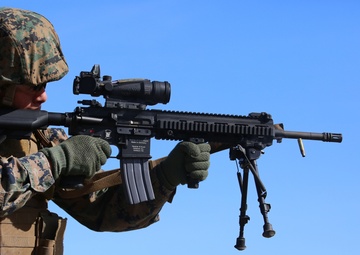 Integrated Task Force Marines drive home M27 IAR 101