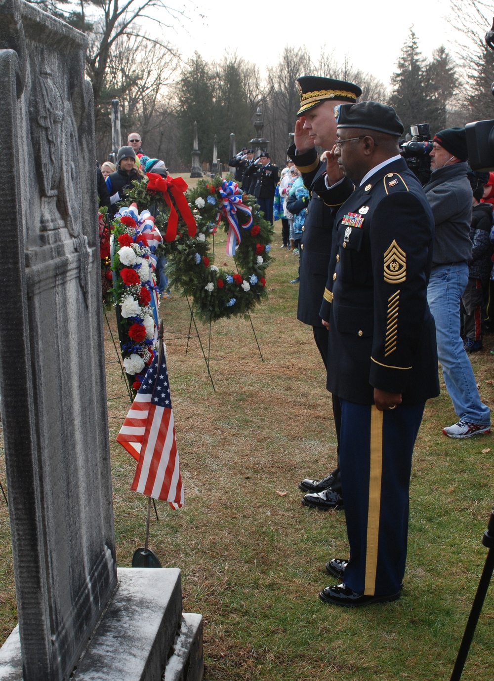 National Guard marks Martin Van Buren birth