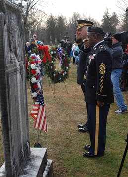 National Guard marks Martin Van Buren birth