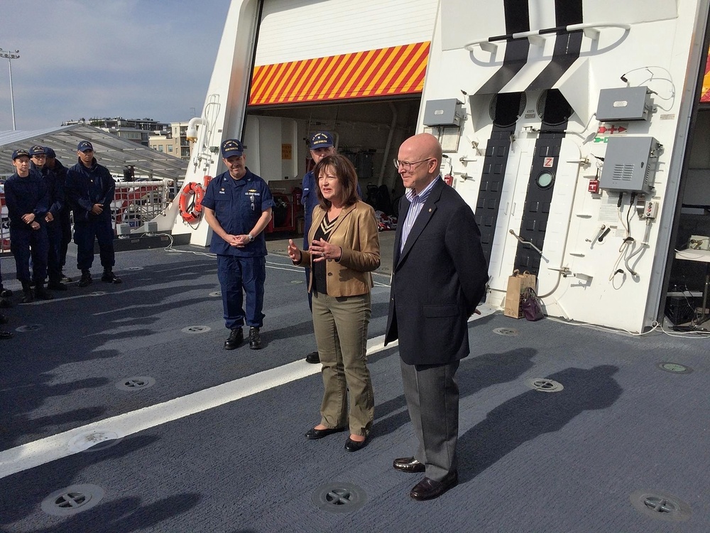 CGC Hamilton commissioning ceremony rehearsal