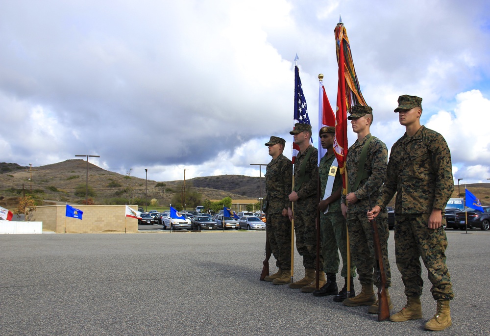 1/5 Marines, 7th SIB Team Up for Valient Mark