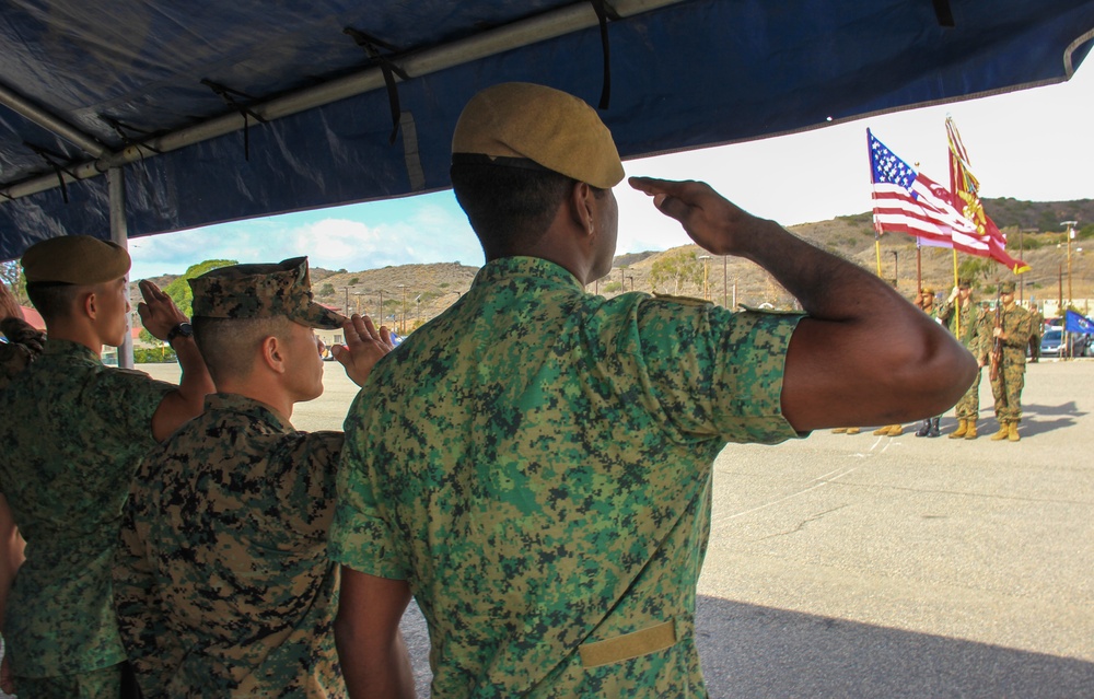 1/5 Marines, 7th SIB Team Up for Valient Mark