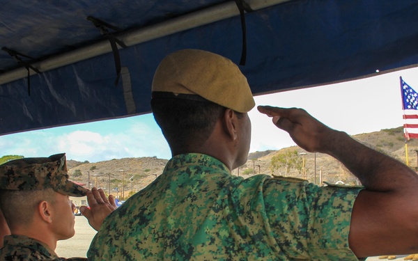 1/5 Marines, 7th SIB Team Up for Valient Mark