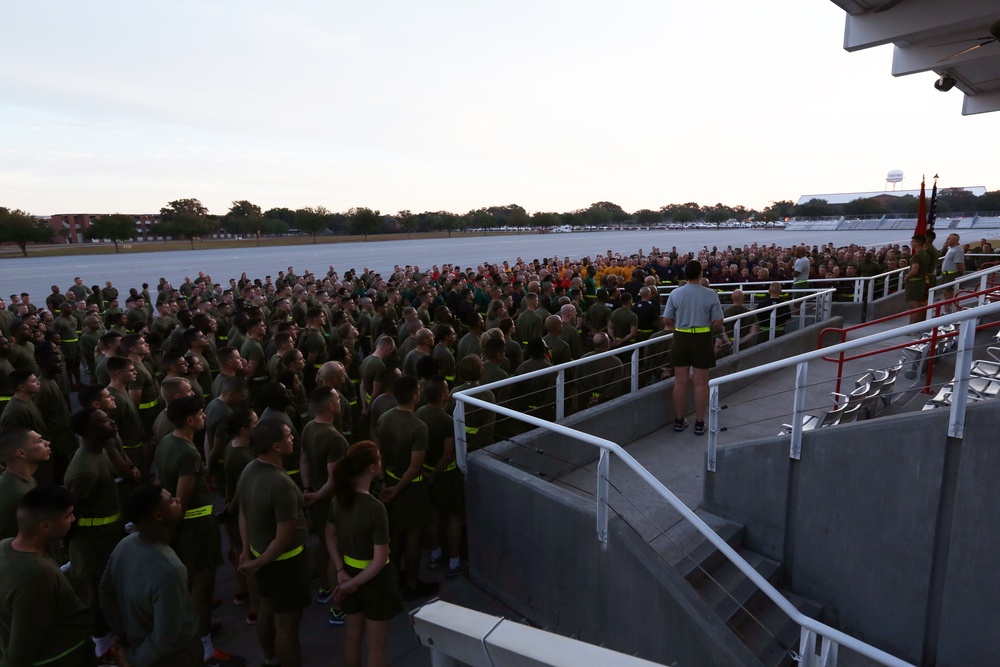 Marine Corps Recruit Depot Parris Island Moto Run