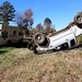 Marines rescue woman from overturned vehicle