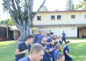 Coast Guard Cutter Rush conducts law enforcement training
