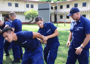 Coast Guard Cutter Rush conducts law enforcement training