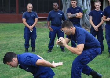 Coast Guard Cutter Rush conducts law enforcement training