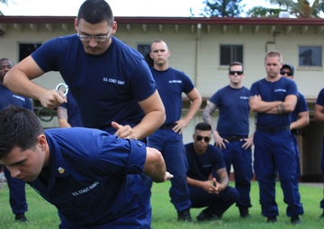 Coast Guard Cutter Rush conducts law enforcement training