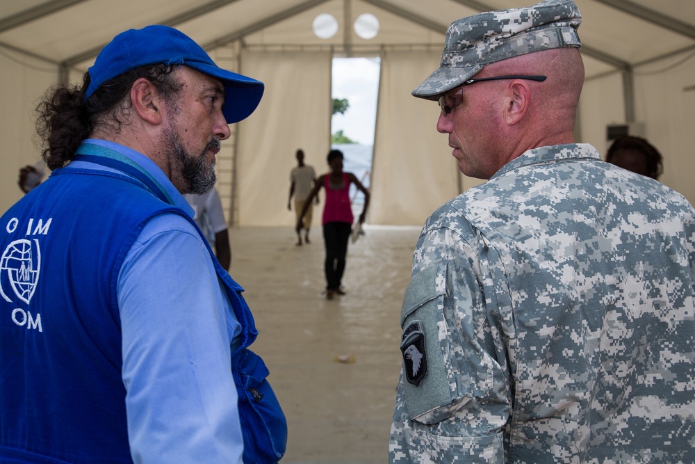 JFC-UA visits Sinje Ebola lab