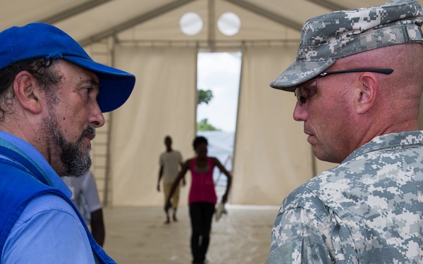 JFC-UA visits Sinje Ebola lab