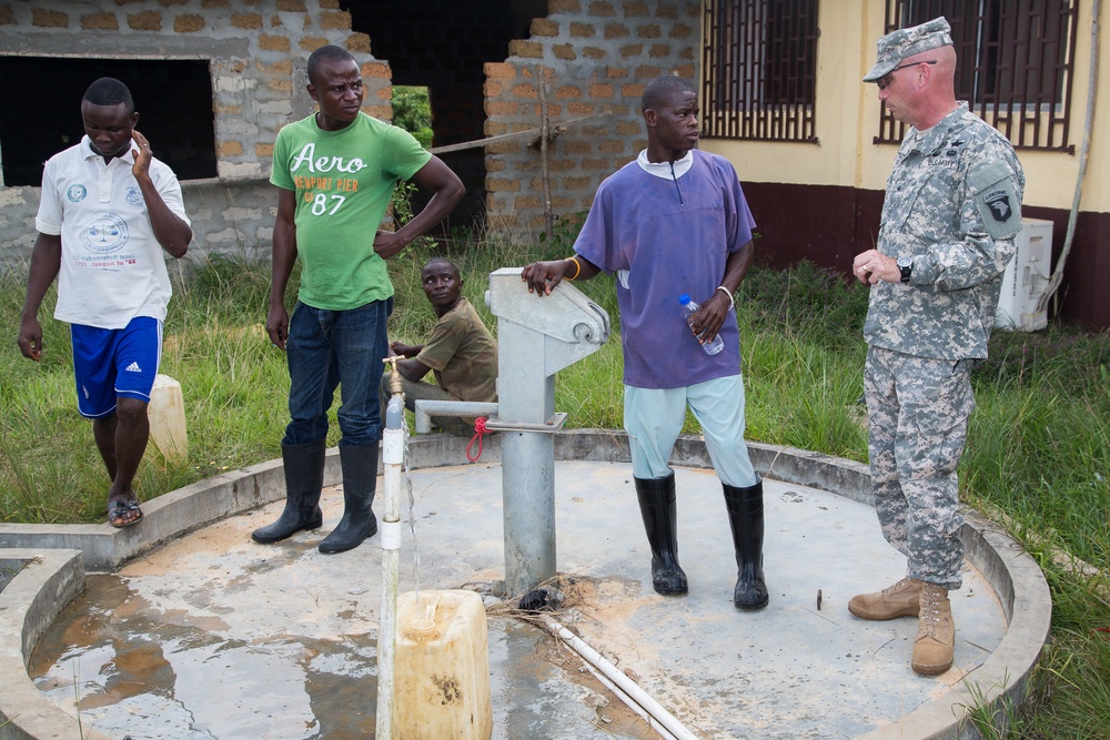 JFC-UA visits Sinje Ebola lab