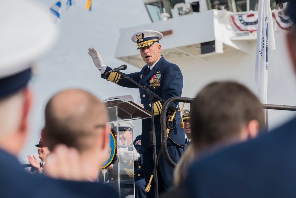 Coast Guard commissions new cutter in Charleston