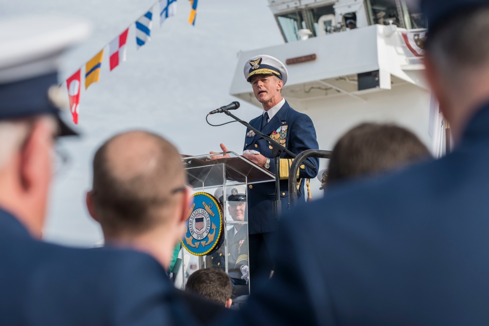 Coast Guard commissions new cutter in Charleston