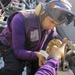 USS Carl Vinson Sailors repair a fueling station swing joint