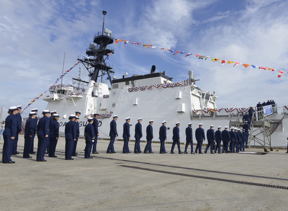 CGC Hamilton commissioning ceremony rehearsal