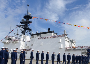 CGC Hamilton commissioning ceremony rehearsal