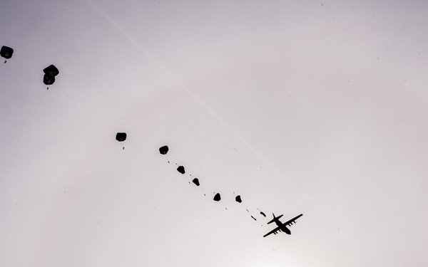 Paratroopers give back in Operation Toy Drop