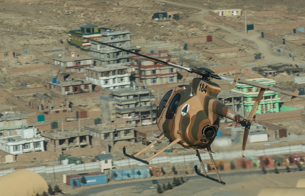 Afghan air force MD-530F
