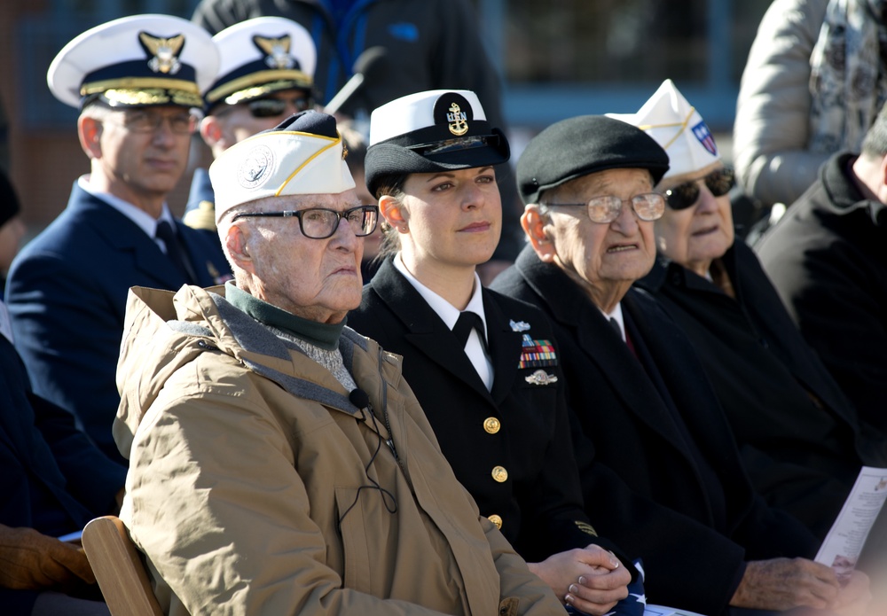 73rd annual Pearl Harbor memorial ceremony aboard the Coast Guard Cutter Taney