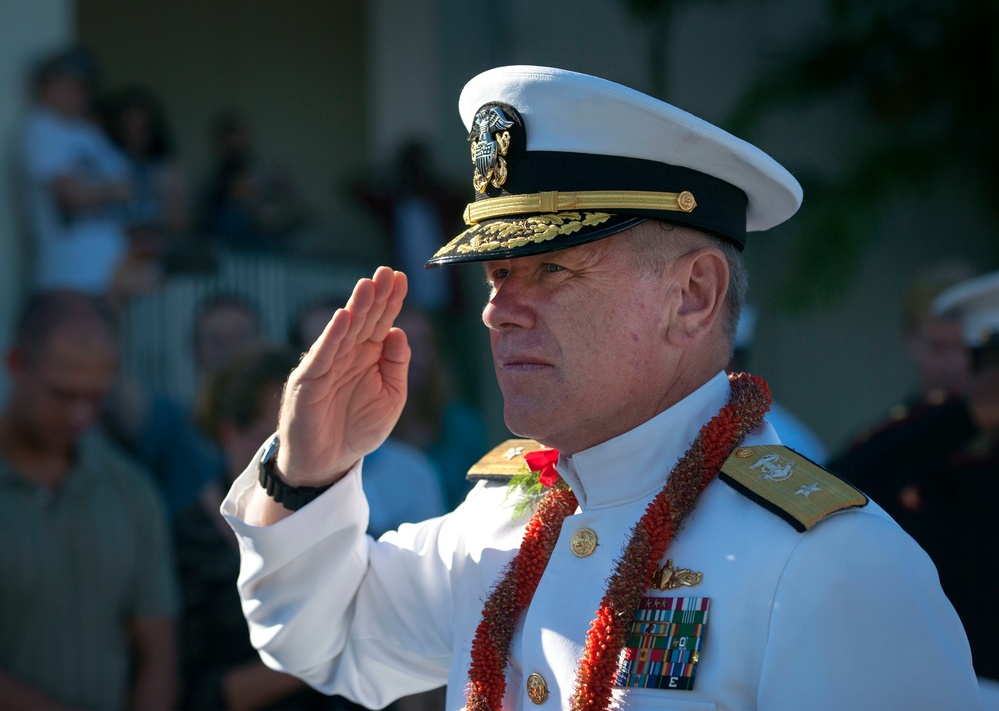 73rd Anniversary Pearl Harbor Day commemoration ceremony