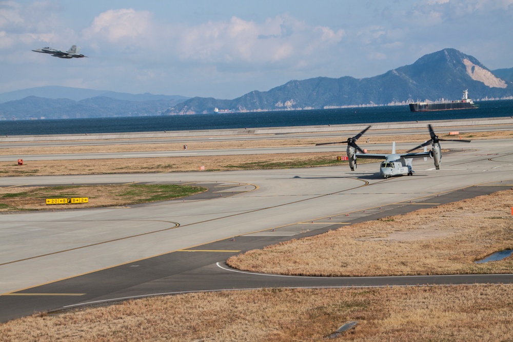 Dvids Images Vmm 265 Lands Aboard Mcas Iwakuni Begins Preparation For Support Of Exercise 4883