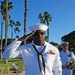 MM2 Smith ash scattering ceremony at USS Utah Memorial